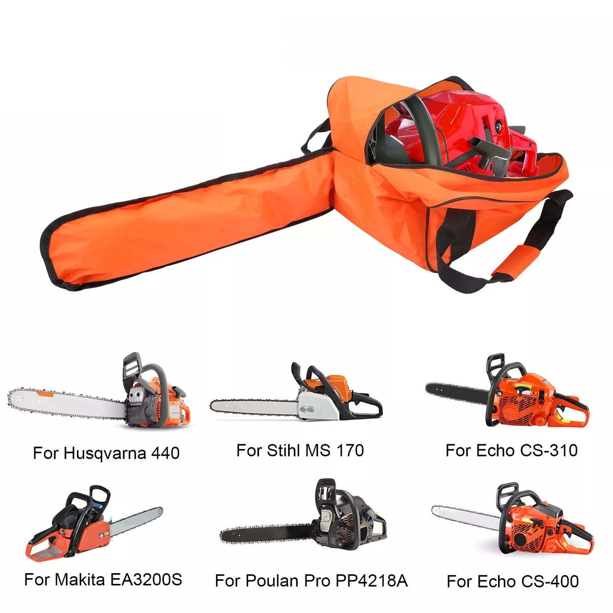 1* For 12"-18" Length Chain Saws Oxford Cloth Carrying Bag Durable & Waterproof