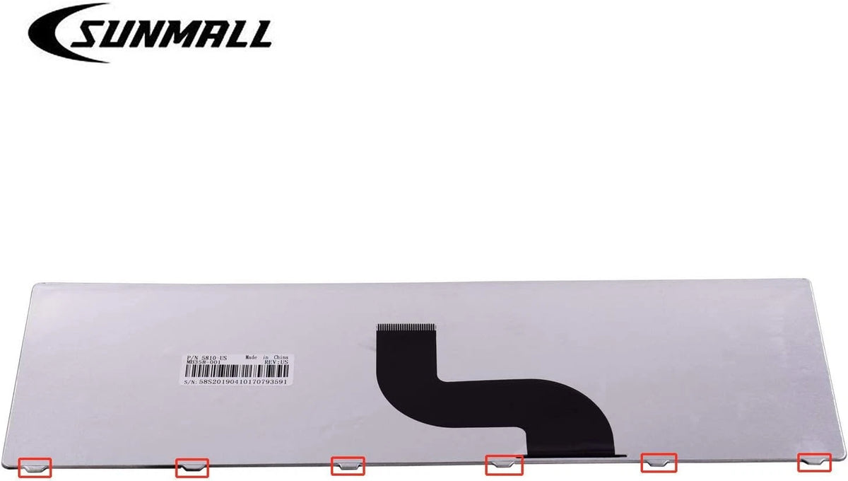 Laptop Keyboard Replacement Compatible with Acer Aspire for 5250 black