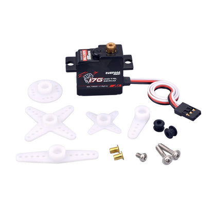 1/18 S0017M Micro Mini Servo 17G Metal Gear Digital Servo For RC Plane Boat Car