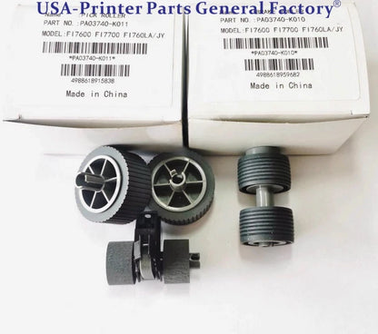For Fujitsu Pick Brake Roller PA03740-K010 PA03740-K011 fi-7600 fi-7700S fi-7700