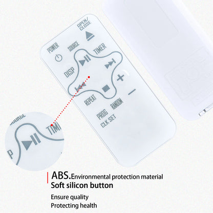 Remote Control Replacement For GPX KC232S Under Cabinet CD Radio Player