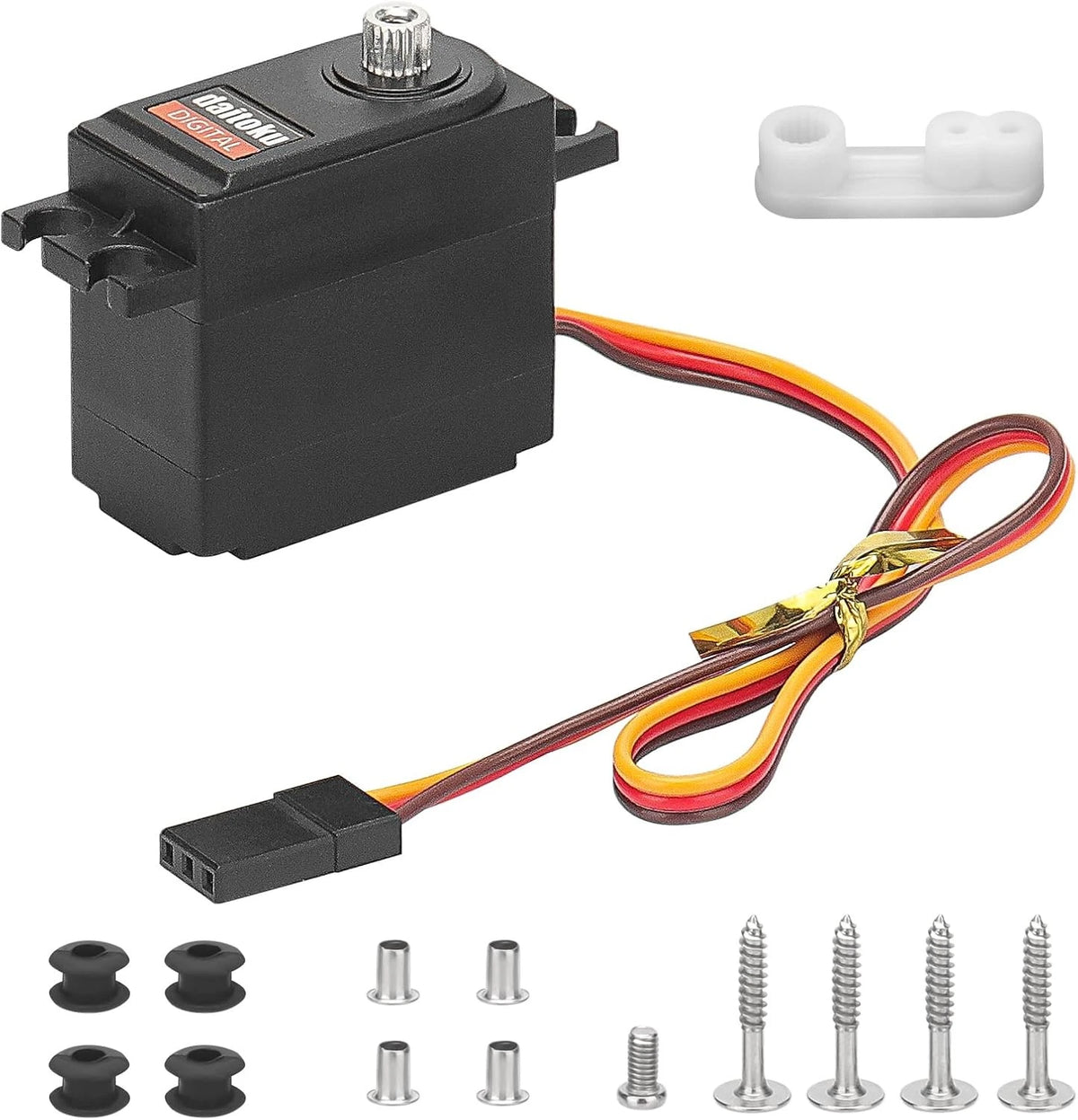 daitoku Upgrade Metal Servo for MJX Hyper Go 14701B H14BM 14209 14210...