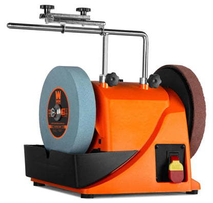 WEN 8-Inch Water-Cooled Wet/Dry Sharpening System (BG4108) 8-Inch, Black
