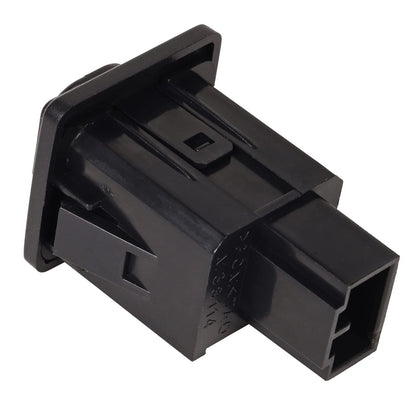 Aux Port Replacement Auxiliary Input Jack Compatible 39112-TA0-A01, Black