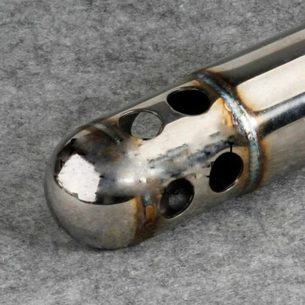 Stainless Steel Motorcycle Exhaust Pipe DB Killer Silencer 126mm Muffler Baffle