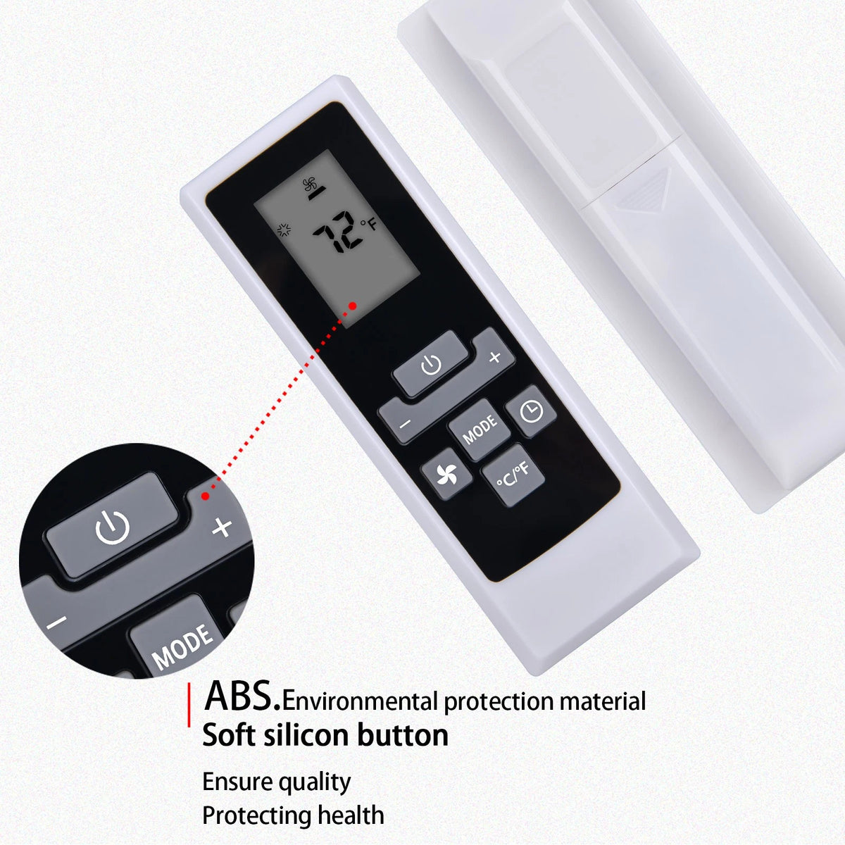 Remote Control For Delonghi AC Air 5515110111, 5515110331, 5515110401 NE2001