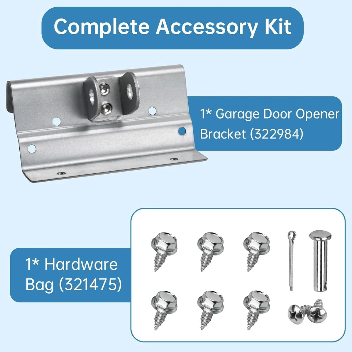 Garage Door Parts for Wayne Dalton - Opener Bracket 9100 9600 As Pictured