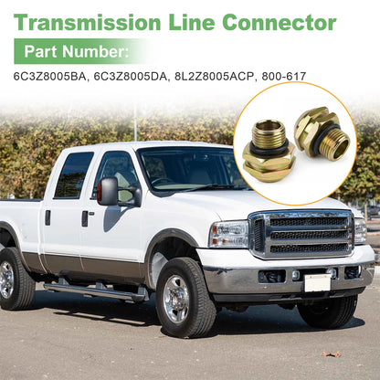 Transmission Fluid Line Quick Connect Coupler 2007-10 Mercury Mountaineer 2 Pack