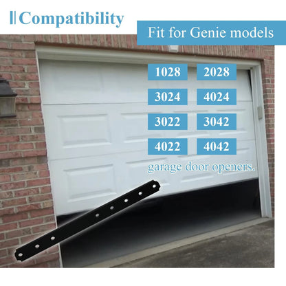 Garage Door Openers 26012D Straight Arm, Replacement for Genie Black