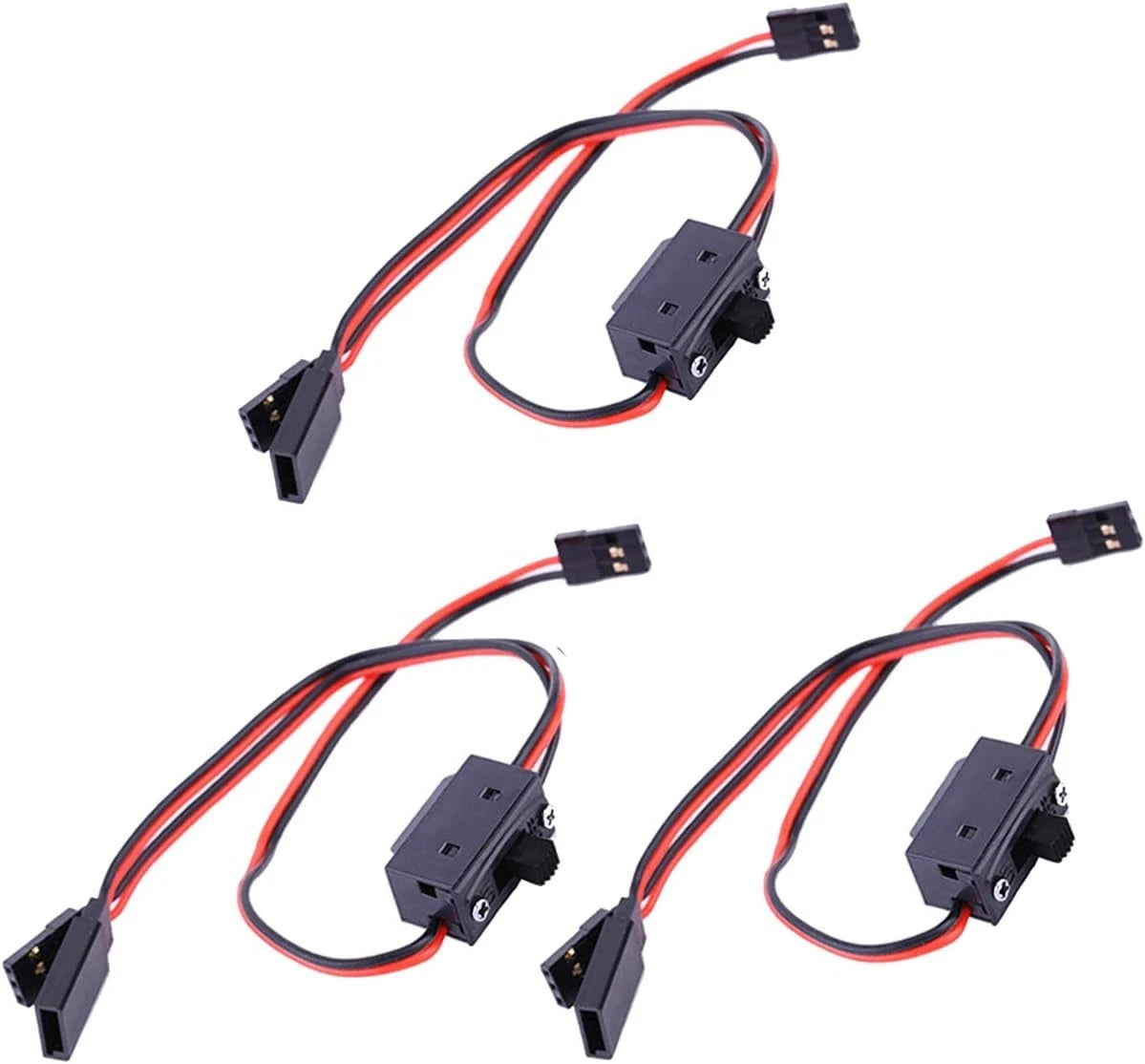 3Pack ShareGoo JR Style 3 Way Power On Off Switches RC Switch Receiver for...