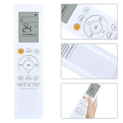 RG10A(B2S)/BGEF Remote Control For Midea/Carrier/System Air Conditioner