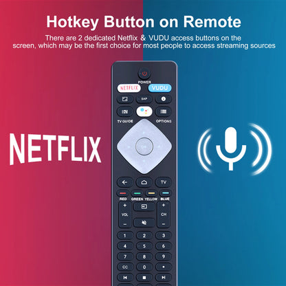 NH800UP BT800 Voice Remote Control For Philips TV 43PFL5766/F6 50PFL5766F6