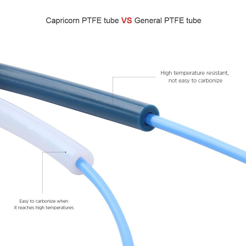 Capricorn Bowden PTFE Tubing 1M XS Series 1.75MM 1 Meter, multi-color