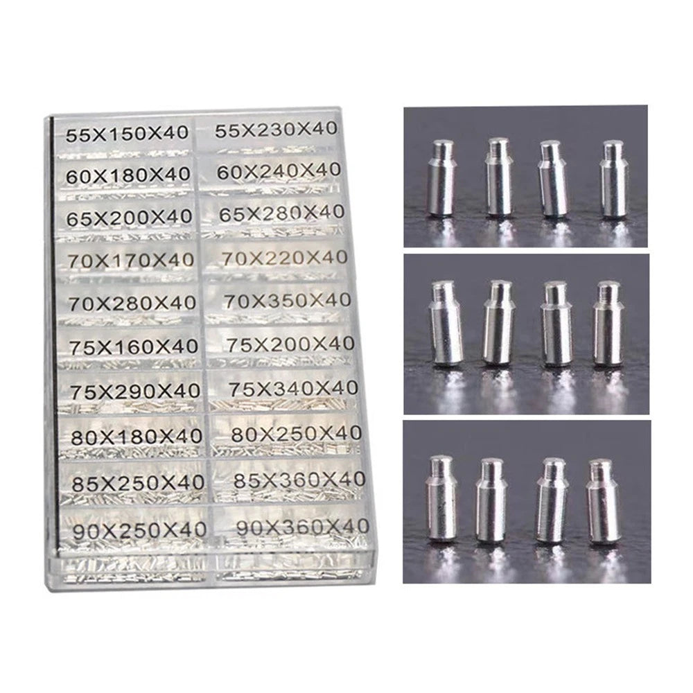 Silver Plated Copper Watch Dial Feet Assortment Wristwatch Watchmaker Tool