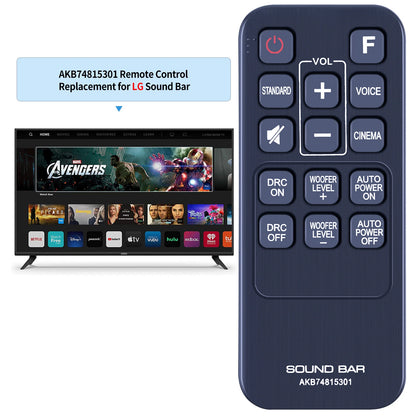 AKB74815301 Remote Control For LG Sound Bar S45A1-D LAS453B SH3B SPH3B-W