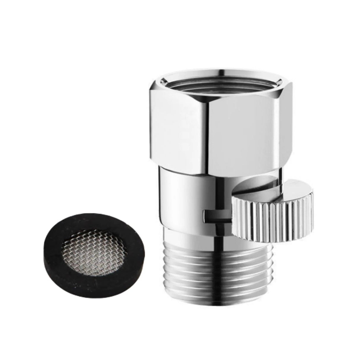 Heat-Resistance Flow Quick Control Shut-OFF Valve Water Saving Adapter