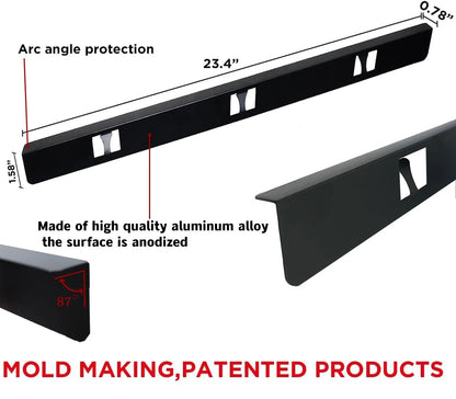 Stove Gap Covers,Stove Filler, Range Trim Kit, black-23.4