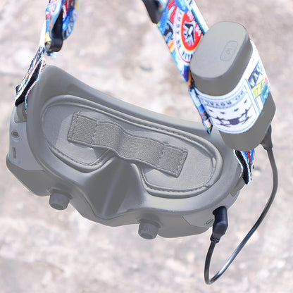Power Cable XT60 Male Plug for DJI Avata Goggles 2 Lipo Battery, Head Black