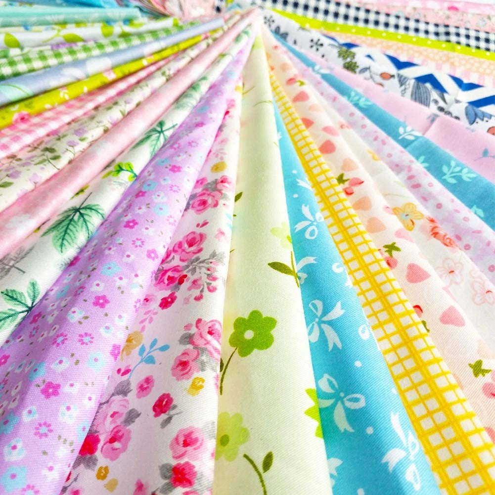 flic-flac 25pcs 12 x 12 inches (30cmx30cm) Cotton Fabric Squares