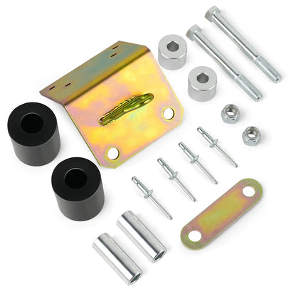 For Peterbilt 379 Lower Roller Bracket Kit Bundle with Rollers & Hardware