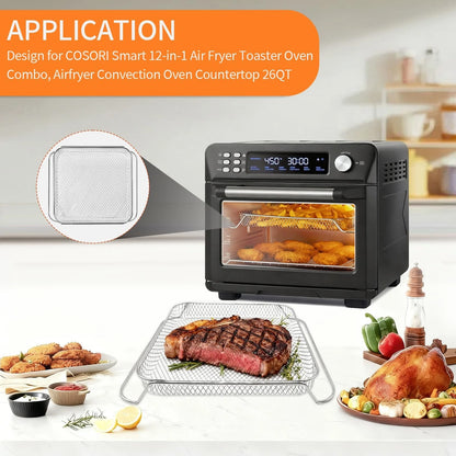 GWBSXM Air Fryer Replacement Parts for COSORI 26QT Smart 12 in 1 Fryer...