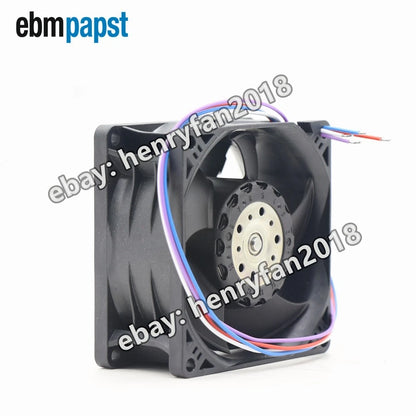 Ebmpapst 8214J/2H3PU Axial Fan DC 24V 24W 1.0A 80*80*38MM 4-wire PWM Cooling Fan