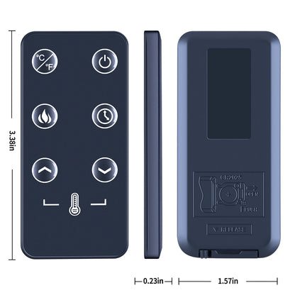 For Covenant Electric Fireplace Heater Remote Control W914-30D W914-36D W914-40D