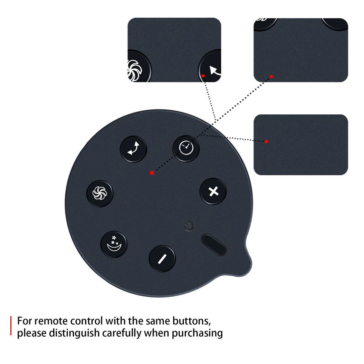 Replacement Remote Control For Argo Tower Fan ART.SKJ-CR010-01