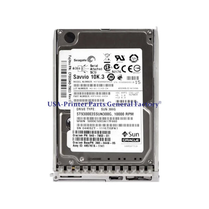 Compatible For SUN 390-0449-05 ST930003SSUN300G 300GB 10K SFF 2.5" SAS HDD