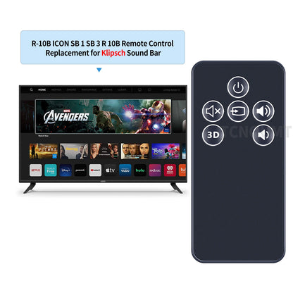 For Klipsch Remote Control For Klipsch R-10B ICON SB 1 SB 3 R 10B Soundbar