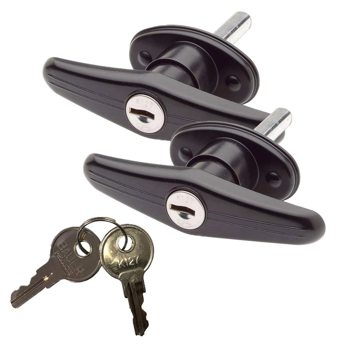 Bauer Matching Set T-Handles Lock Black