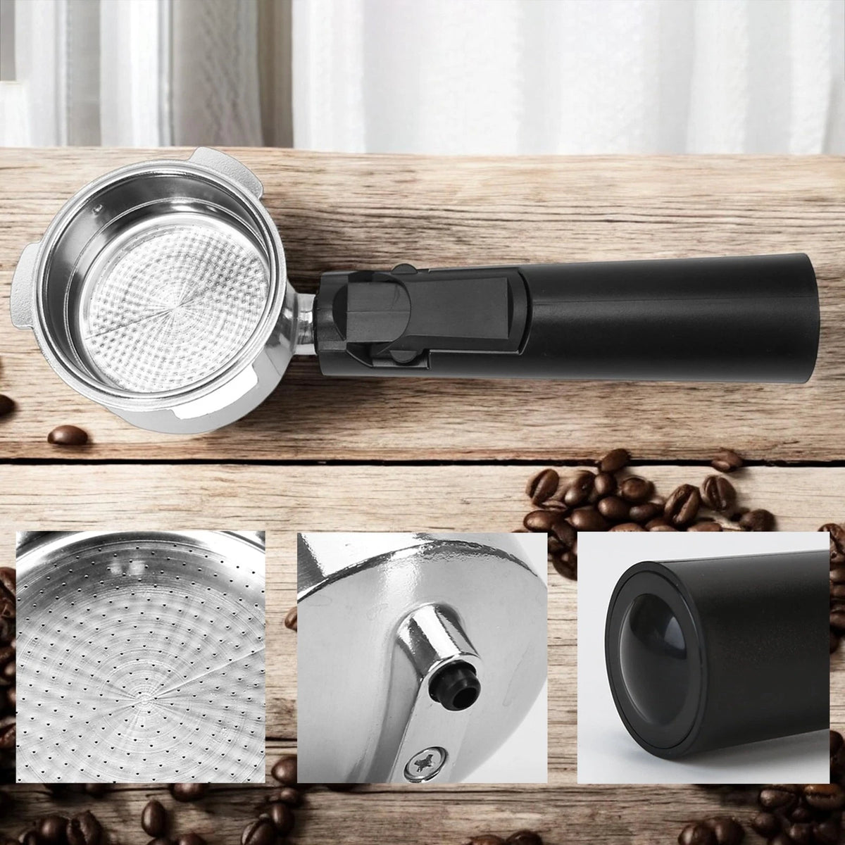 Coffee Espresso Machine Handle Replacement Parts, Cafe one size, Black