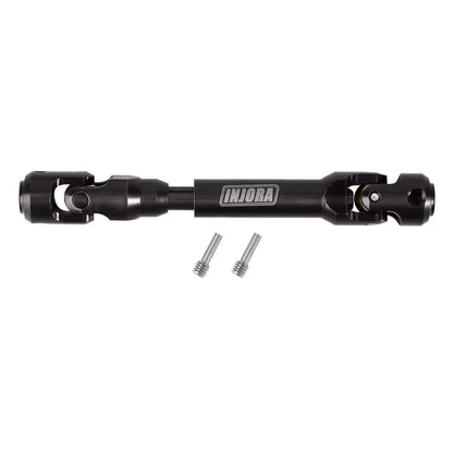 INJORA Steel Heavy-Duty Drive Shaft for 1/10 RC Car Crawler 94-119mm, Black
