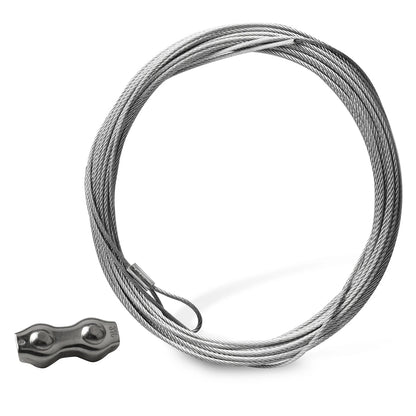 Lock Latch Release Cable & Clamp FJ7595-1 for Rotary Lift SPOA88, SP98,SPO98