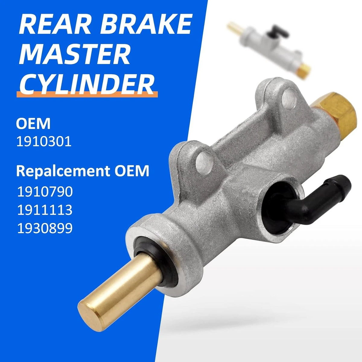 Rear Foot Brake Master Cylinder for Polaris Sportsman 500 700 600 400 800...