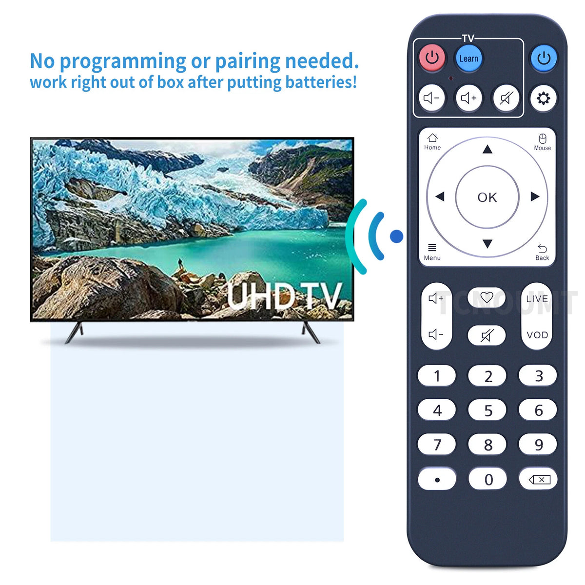 REMOTE CONTROL FOR PVBOX PV BOX 3 8K PUVIDEO 3.0 2020