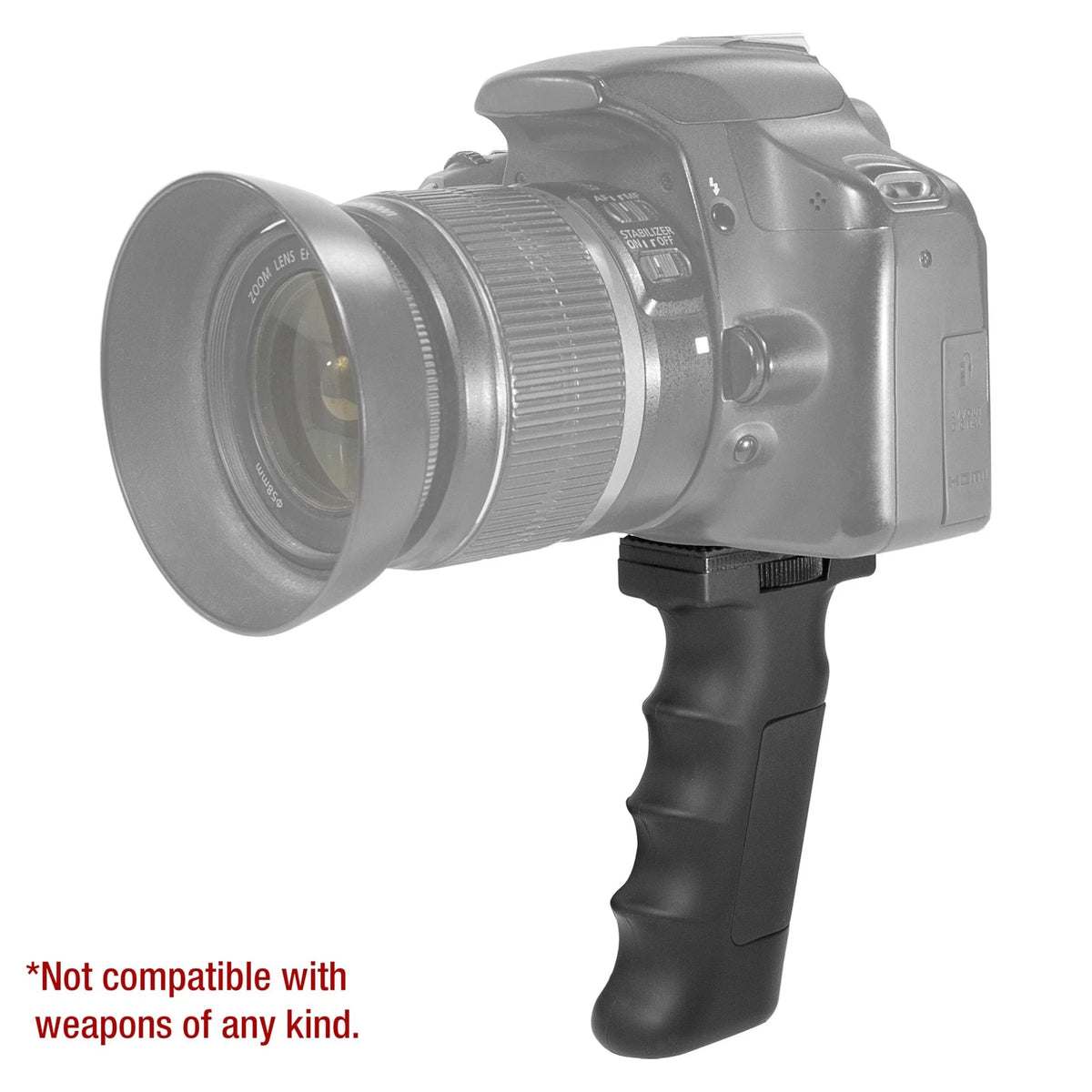 Barska Accu-Grip Handheld Tripod System for Cameras, Spotting 0, Black