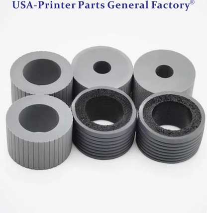 5SETS Brake Pick up Roller Tire For Fujitsu PA03740-K010/K011 fi-7600 fi-7700