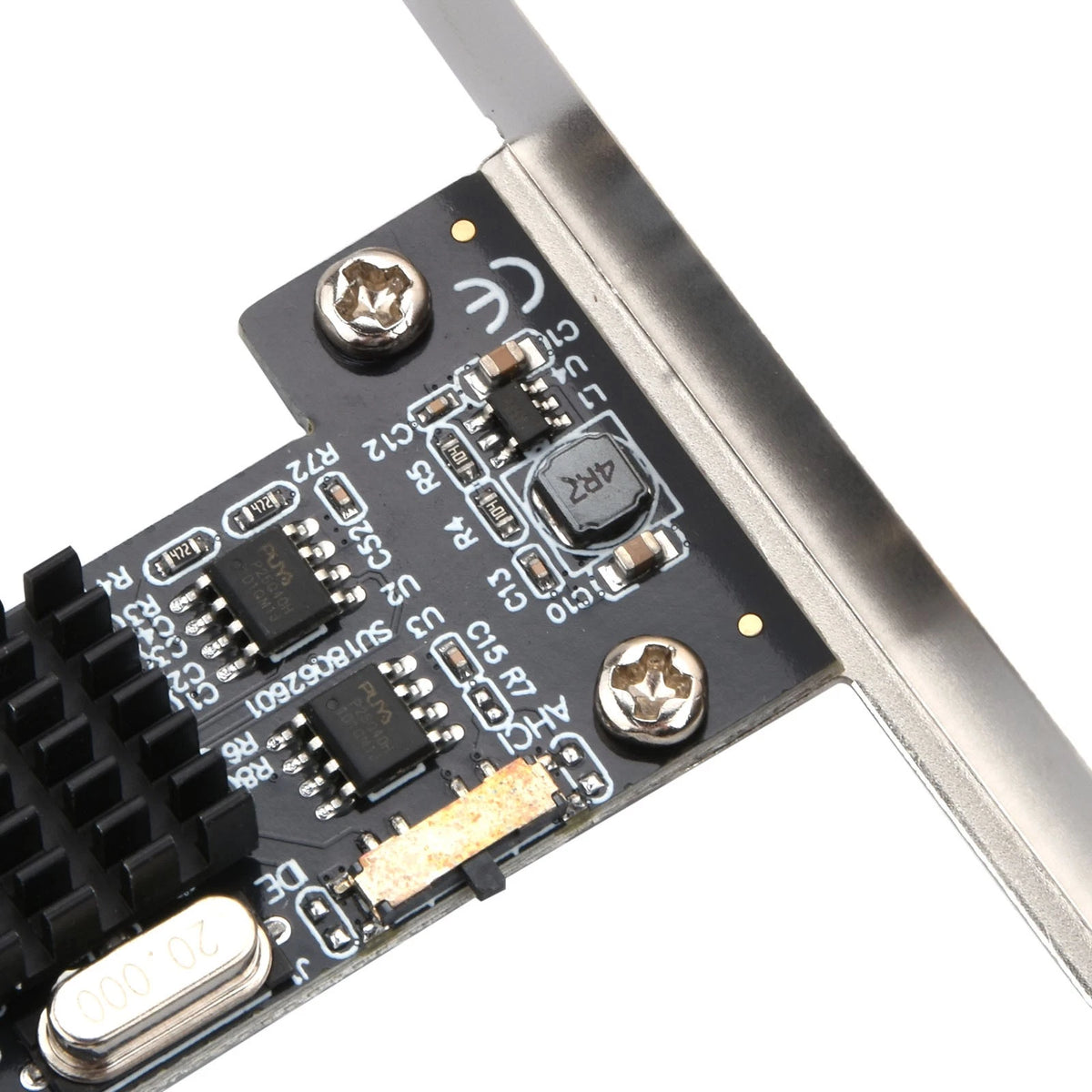 ASM1061 SATA3.0 2-Port SATA III Expansion Controller Adapter Card 6G