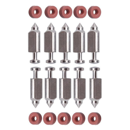 10-Pack Float Valve Seat Kit 398188 Replacement For 12C300 12C400 Engine Series