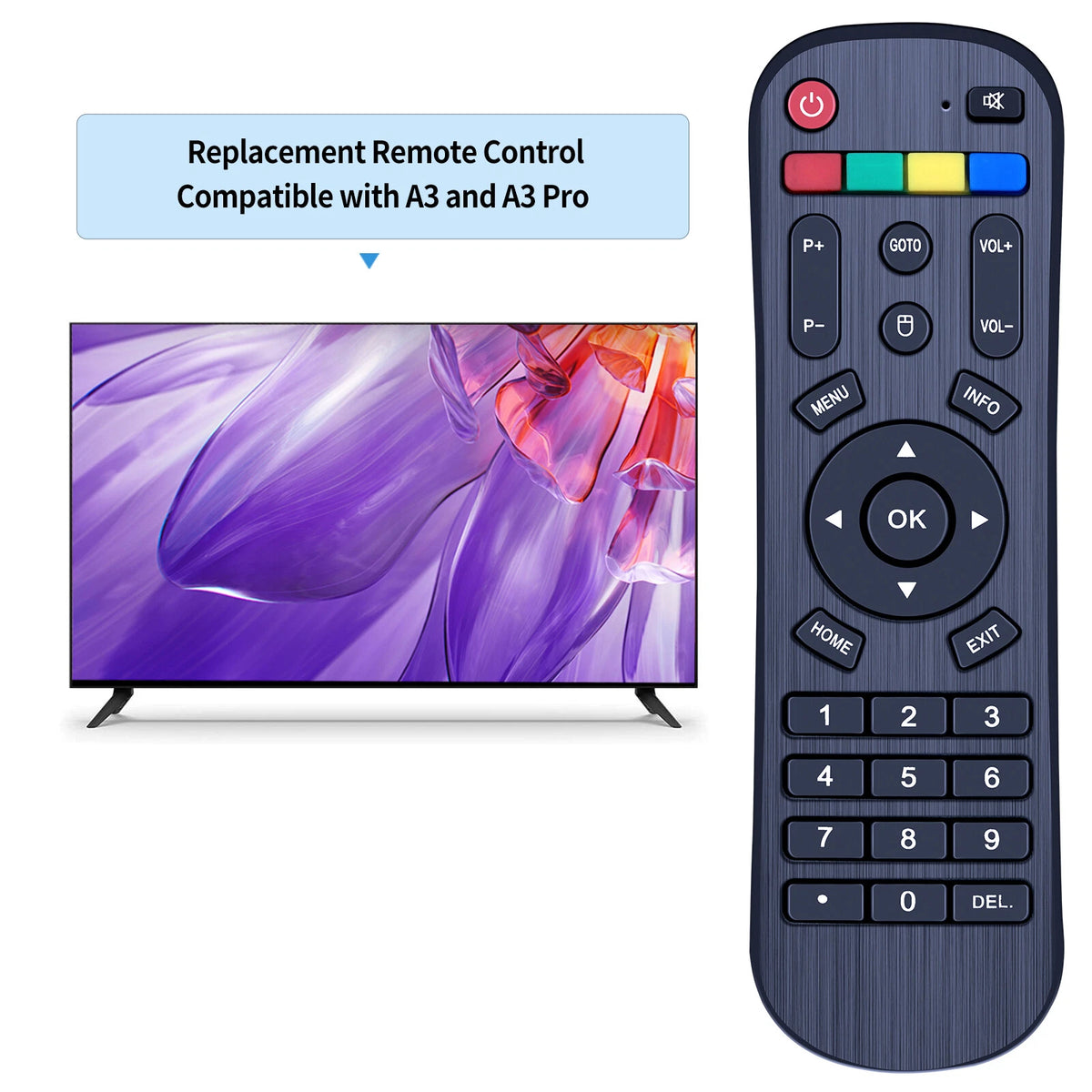 Remote Control For HTV A1 A2 A3 B7 and A3 Pro  Android TV BOX