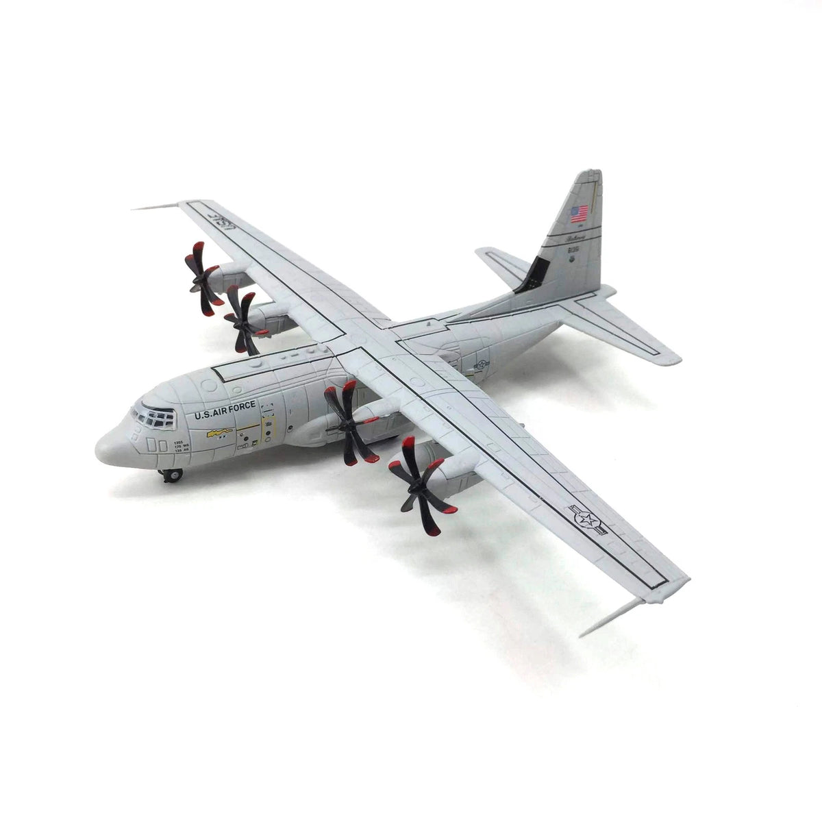 1/200 Alloy USAF C-130 Hercules Transport Aircraft  Diecast Airplane With Stand