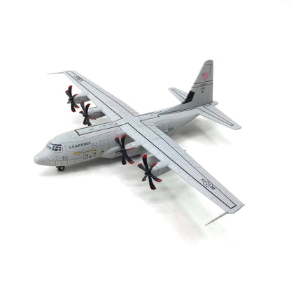 1/200 Alloy USAF C-130 Hercules Transport Aircraft  Diecast Airplane With Stand