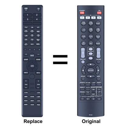 R103 Replacement Remote Control For Christie Maxell LWU720i LHD720i