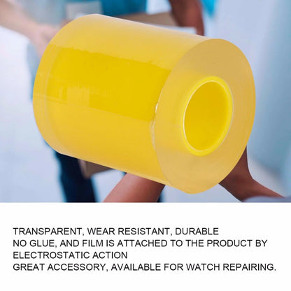 50mm/1.97in Watch Jewelry Transparent Anti-Static Protective PVC Film Tape Roll