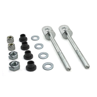 JT's Strong Arm Replacement RV Jack Stabilizer 4" Swing 4 Inch, Black,Silver