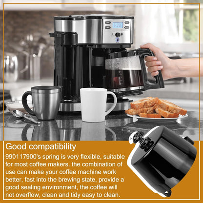 HASMX 990117900 Coffee Maker Brew Basket Replacement Part for Hamilton Black