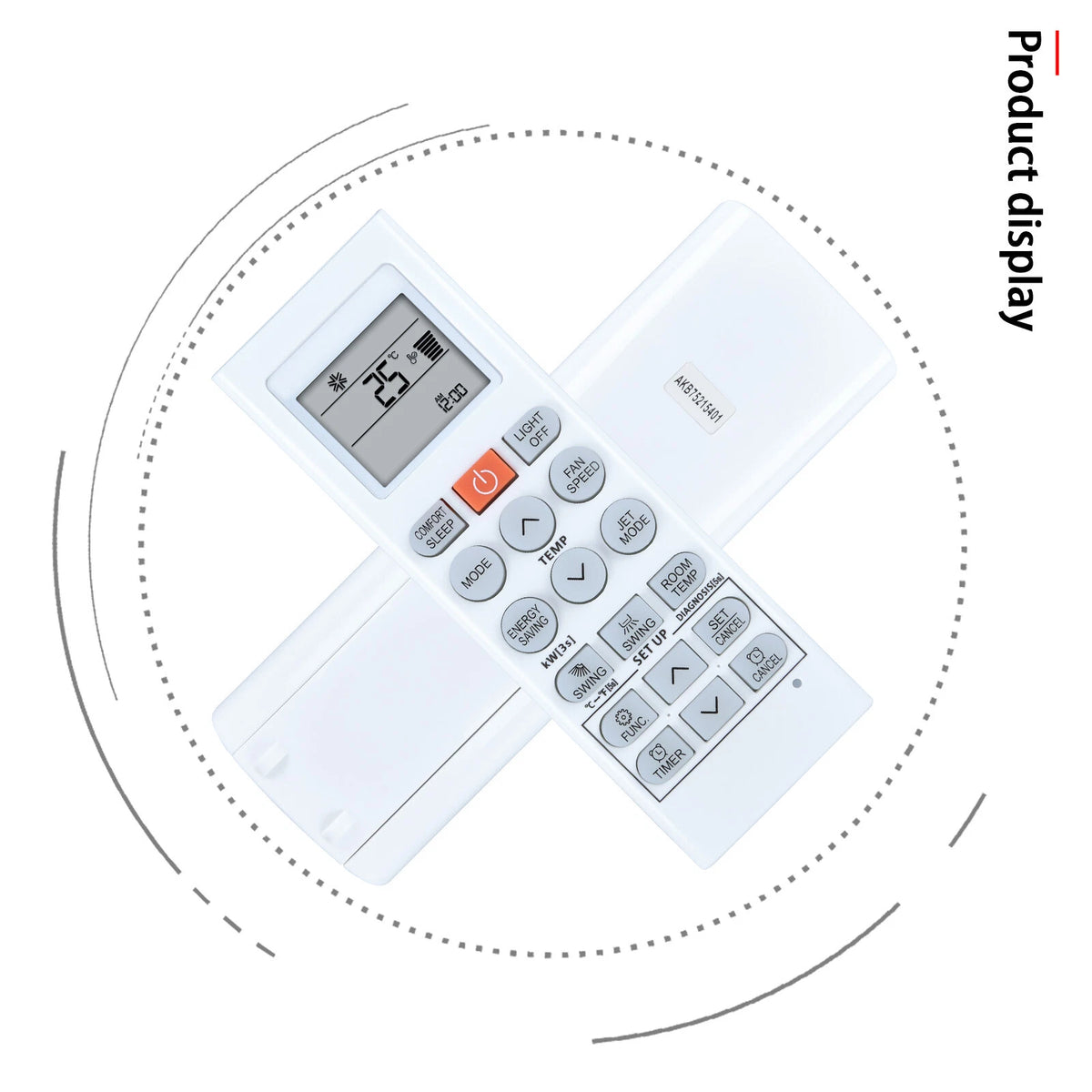 AKB75215401 For LG Air Conditioner AC Remote Control AKB74955617 AKB74075602