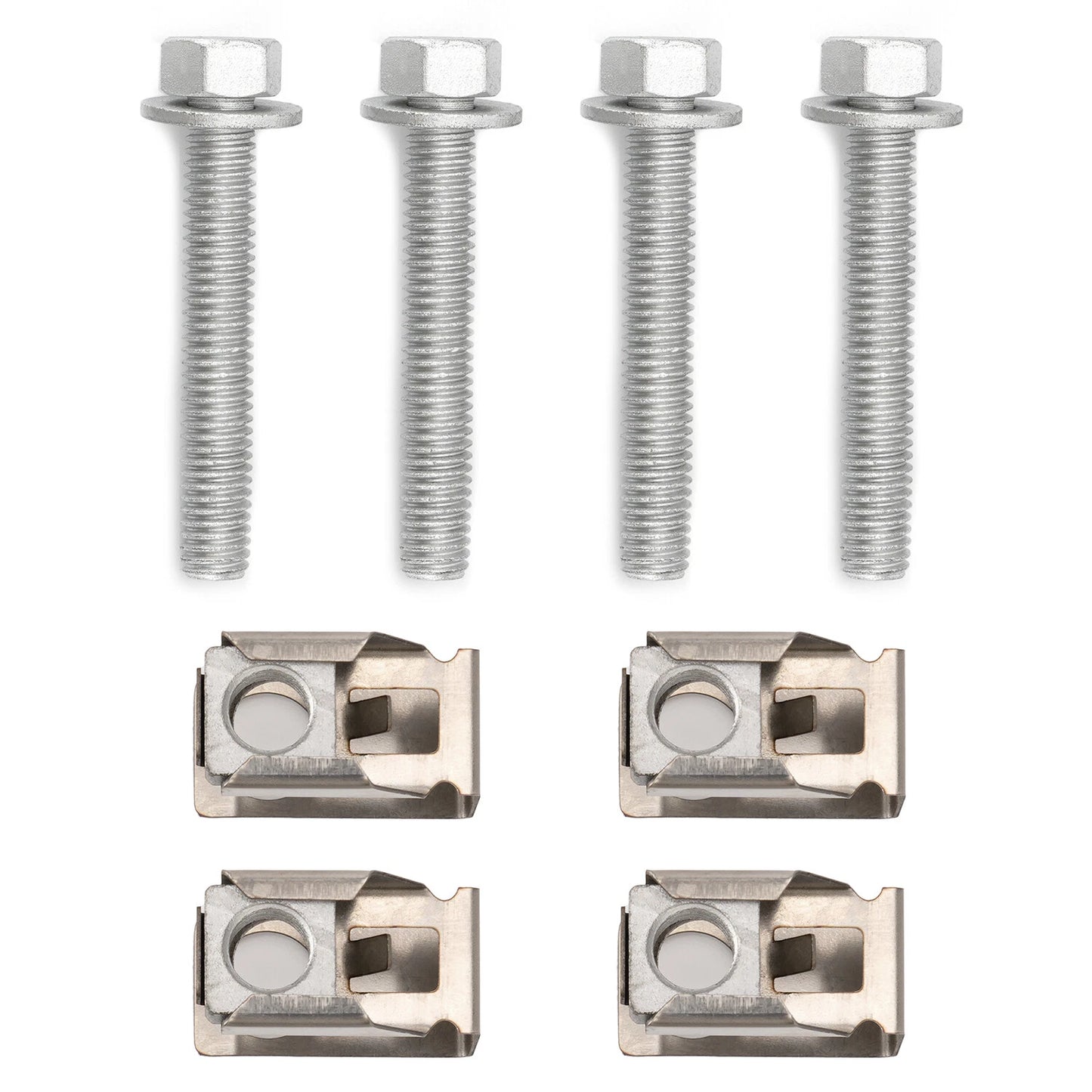 4 Pack Exhaust Manifold Bolts U Nuts Kit 03442 For Dodge Ram 1500