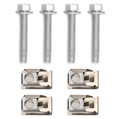 4 Pack Exhaust Manifold Bolts U Nuts Kit 03442 For Dodge Ram 1500